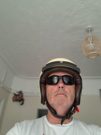 Salt Flats Clothing Garibaldi - Gari G02X Open Face Vintage Helm - Elfenbein Review