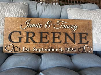 Laser Woodworker Family Name Sign Review