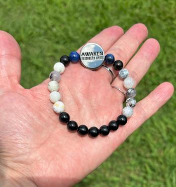 Lily Rose Jewelry Co 8mm Elizabeth April New Earth Spiritual AWAKEN Limited Edition Stretch Bracelet Review