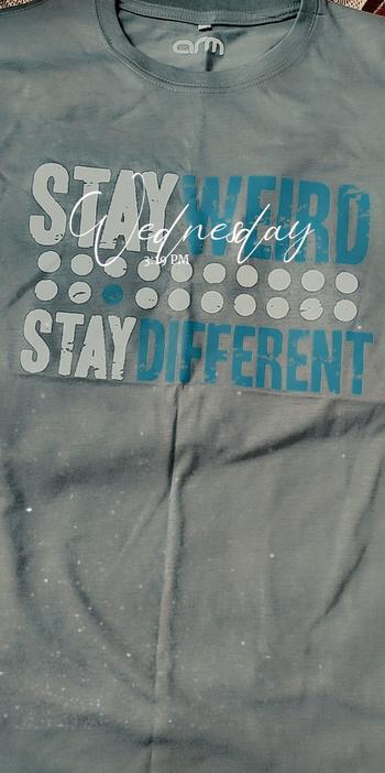 ARM Apparels Stay Weird And Stay Different T-Shirt Review