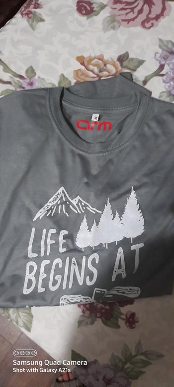 ARM Apparels Life Begins At The End Of Your Comfort Zone T-Shirt Review