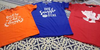 ARM Apparels Pack of 3 T-Shirt For Kids - SNUGLE-FINDME-WILDTHINGS Review