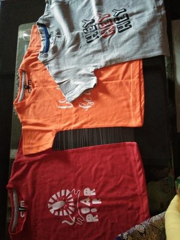 ARM Apparels Pack of 3 T-Shirt For Kids - WAKEUP-HEYHEY-ROAR Review