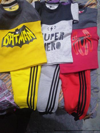 ARM Apparels 3 Super Heroes Track Suits for Kids (BAT-HERO-SPIDER) Review