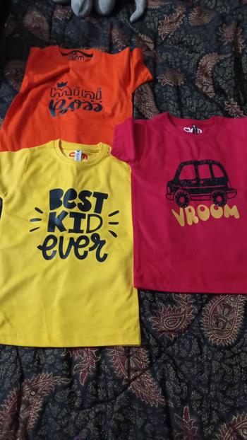 ARM Apparels Pack of 3 T-Shirt For Kids - BICY-TELE-JEEP Review