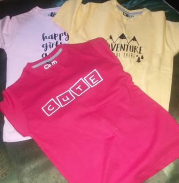 ARM Apparels Pack of 3 T-Shirt For Kids - ADVS-CUTE-PRETTY Review