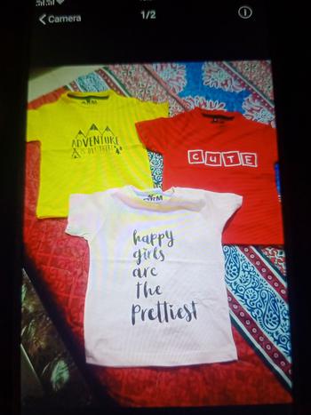 ARM Apparels Pack of 3 T-Shirt For Kids - ADVS-CUTE-PRETTY Review