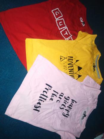 ARM Apparels Pack of 3 T-Shirt For Kids - ADVS-CUTE-PRETTY Review