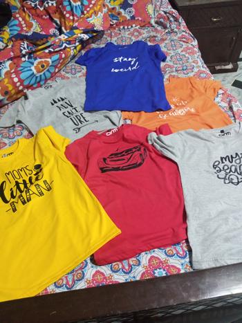 ARM Apparels Pack of 3 T-Shirt For Kids - MOM-CAR-BEACH Review