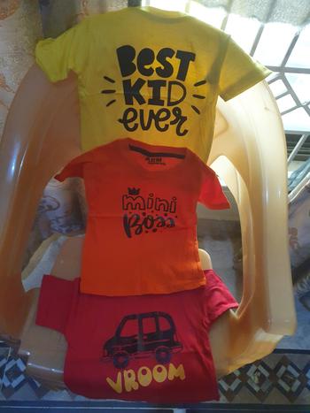ARM Apparels Pack of 3 T-Shirt For Kids - MAP SITARA PAK Review