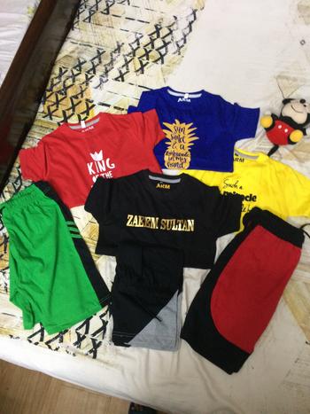 ARM Apparels Pack of 3 Shorts For Kids - 02 (RDBL-HGBL-GRBL) Review