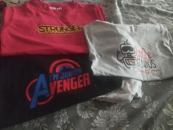 ARM Apparels Pack of 3 T-Shirt For Kids - (LITTLEGEN-STRONG3-JAVENGER) Review