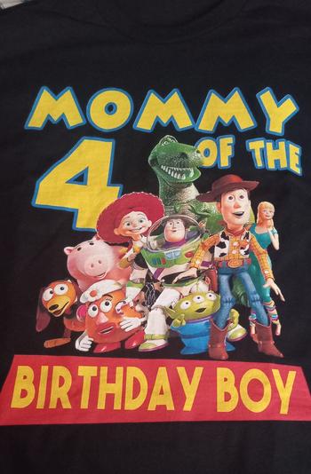 Cuztom Threadz Personalized Toy Story Birthday Shirt Youth Toddler and Adult Sizes Available Review