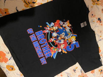 Cuztom Threadz Personalized Sonic Birthday T-Shirt Review