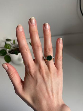 CARAT* LONDON Leyton Flanders Emerald Ring Sterling Silver Review