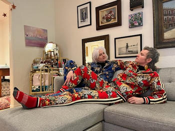 Royal Floral Tiger Track Suit