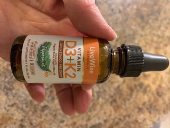 Live Wise Naturals D3+K2(MK-7) Vitamin Liquid Drops - BOOSTS IMMUNE SYSTEM Review