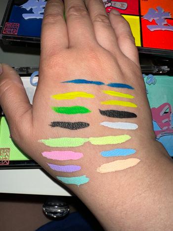 Euphoric Sun Chinese Opera Water-Activated Eyeliner Palettes Review