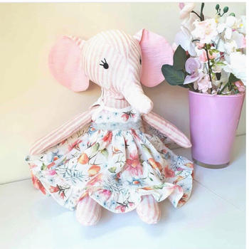 Violette Field Threads Elle Elephant 18 Stuffie Animal Pattern Review