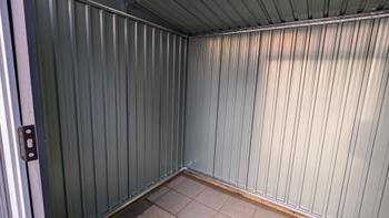 TMG 8' x 10' Galvanized Metal Shed, Apex Roof, 67