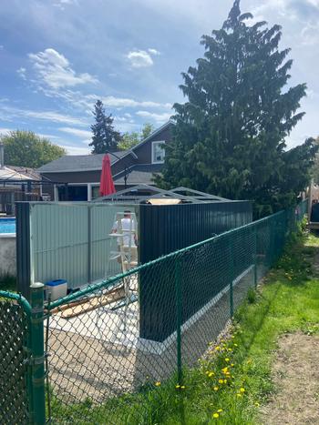 TMG 13' x 20' Metal Garage Shed, Double Doors | MS1320A