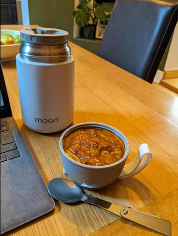 Moon Bottles Australia Insulated Food Flask - Food Jar & Soup Container Review