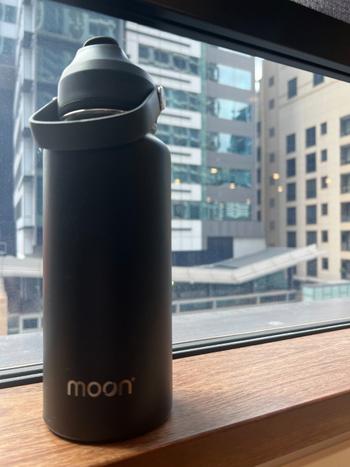 Moon Bottles Australia Water Bottle with Straw Lid Review