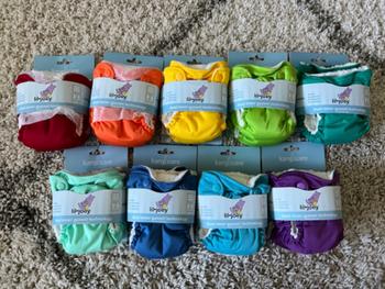 Kanga Care  Lil Joey All In One Cloth Diaper (2 pk) - Scarlet Review