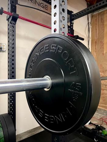 Fringe Sport Black Bumper Plates (Pairs) Review