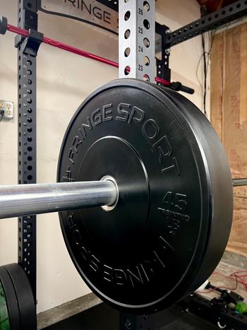 Fringe Sport Black Bumper Plates (Pairs) Review