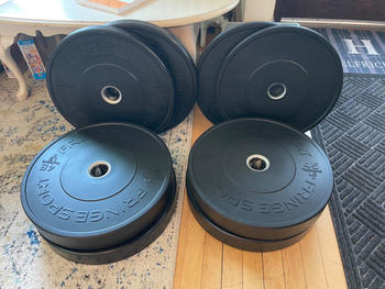 Fringe Sport Black Bumper Plate Sets Review