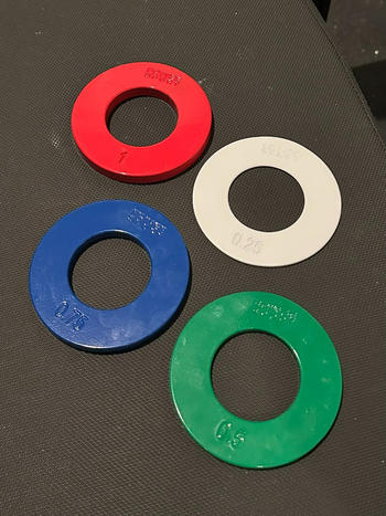 Fringe Sport Fractional Plate Set in Pounds Review