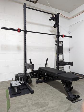 Fringe Sport Garage Series Squat Rack Pull Up Bar Review