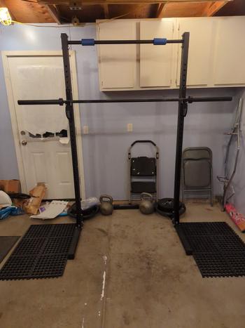 Fringe Sport Garage Series Squat Rack Pull Up Bar Review