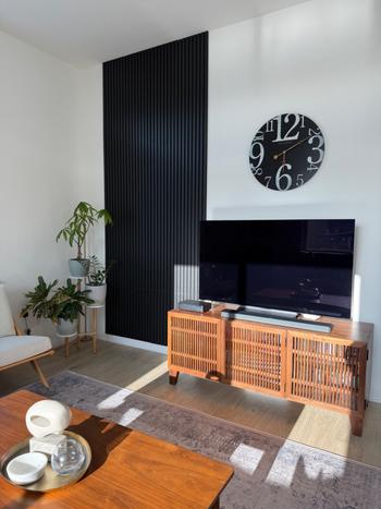 The Wood Veneer Hub Black Color Matte Acoustic Slat Wall Panels | Original Slatpanel® Review