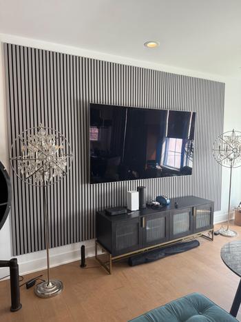 The Wood Veneer Hub Dusty Gray Color Matte Acoustic Slat Wall Panels | Original Slatpanel® Review