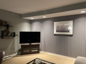 The Wood Veneer Hub Dusty Gray Color Matte Acoustic Slat Wall Panels | Original Slatpanel® Review