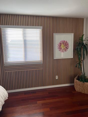 The Wood Veneer Hub Slatpanel® Luxe American Oak Acoustic Wide Slat Wood Wall Panels Review