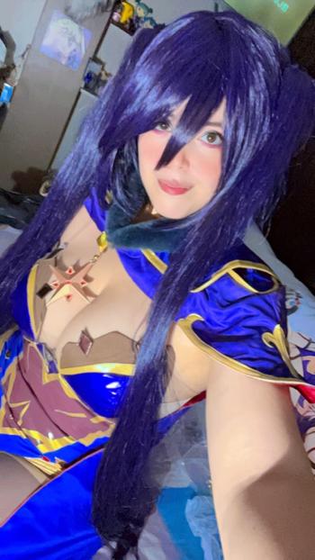 Uwowo Cosplay 【Special Discount】Uwowo Game Genshin Impact Plus Size Cosplay Mona Megistus Astral Reflection Costume Cute Enigmatic Astrologer Bodysuit Review