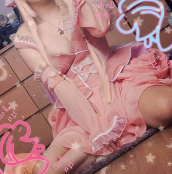 Uwowo Cosplay 【In Stock】Uwowo Anime/Manga Chobits Chii Lolita Pink Bow Clamp Cosplay Costume Review