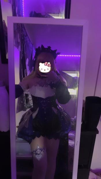 Uwowo Cosplay 【In Stock】Uwowo Genshin Impact: Fischl Amy Gothic Electro New Skin Mondstadt Cosplay Costume Review