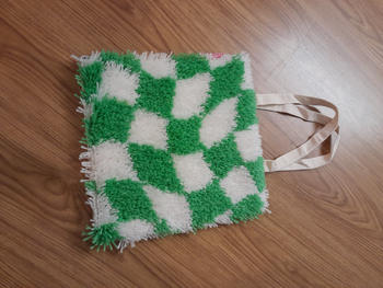 Craft Club Co FAST LANE Tote Bag Kit | Latch Hook Tote Bag Review