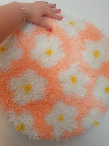Craft Club Co FLOWER BOMB - DAISY Rug Making Kit Review