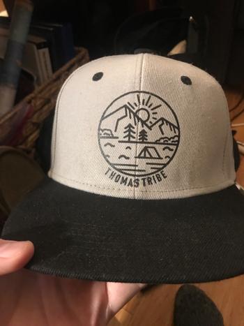 Blank Snapback - Black