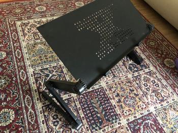 Gadgetshop שולחן מתכוונן למחשב נייד - דגם משופר Review