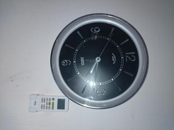 Gadgetshop שעון קיר עם חיישן תאורה Review