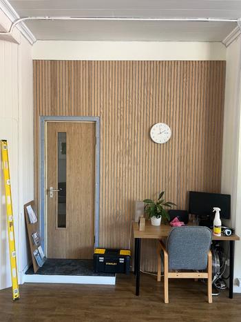 The Wood Veneer Hub Acupanel® Contemporary Natural Oak Slat Acoustic Wood Wall Panels Review