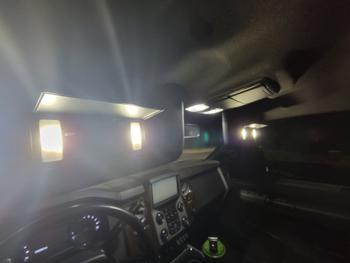 F150LEDs.com 2011-16 SUPER DUTY FRONTER INTERIOR VANITY MIRROR LED BULBS Review
