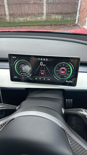 Hansshow Android 4G 10.25-inch Tesla Model 3 Y Instrument Cluster Heads Up Display|Hansshow Review