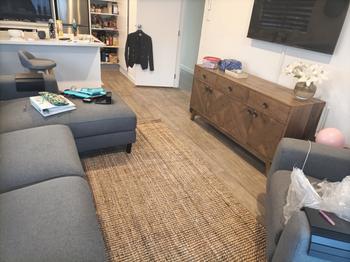 Nest Wraps Medium Size Handwoven Indian Jute Rug - Natural Review